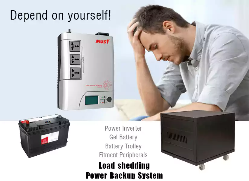 Load Shedding Power Backup Kit